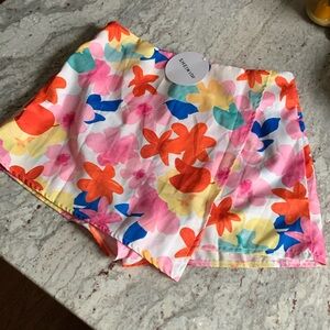 SHEIN VCAY Floral Skort